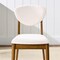 Best Choice Products 2-Piece Mid-Century Modern Wood & Upholstered Dining Chair Set